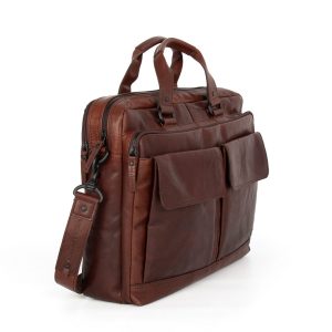 Leren Laptoptas – Robert – Donkerbruin
