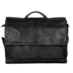 Leren Laptoptas – Benzo – Zwart