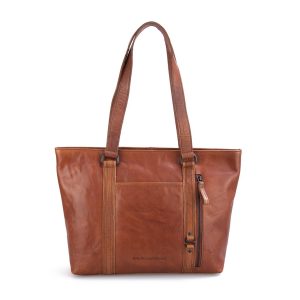 Leren Shopper – Gabby – Brandy