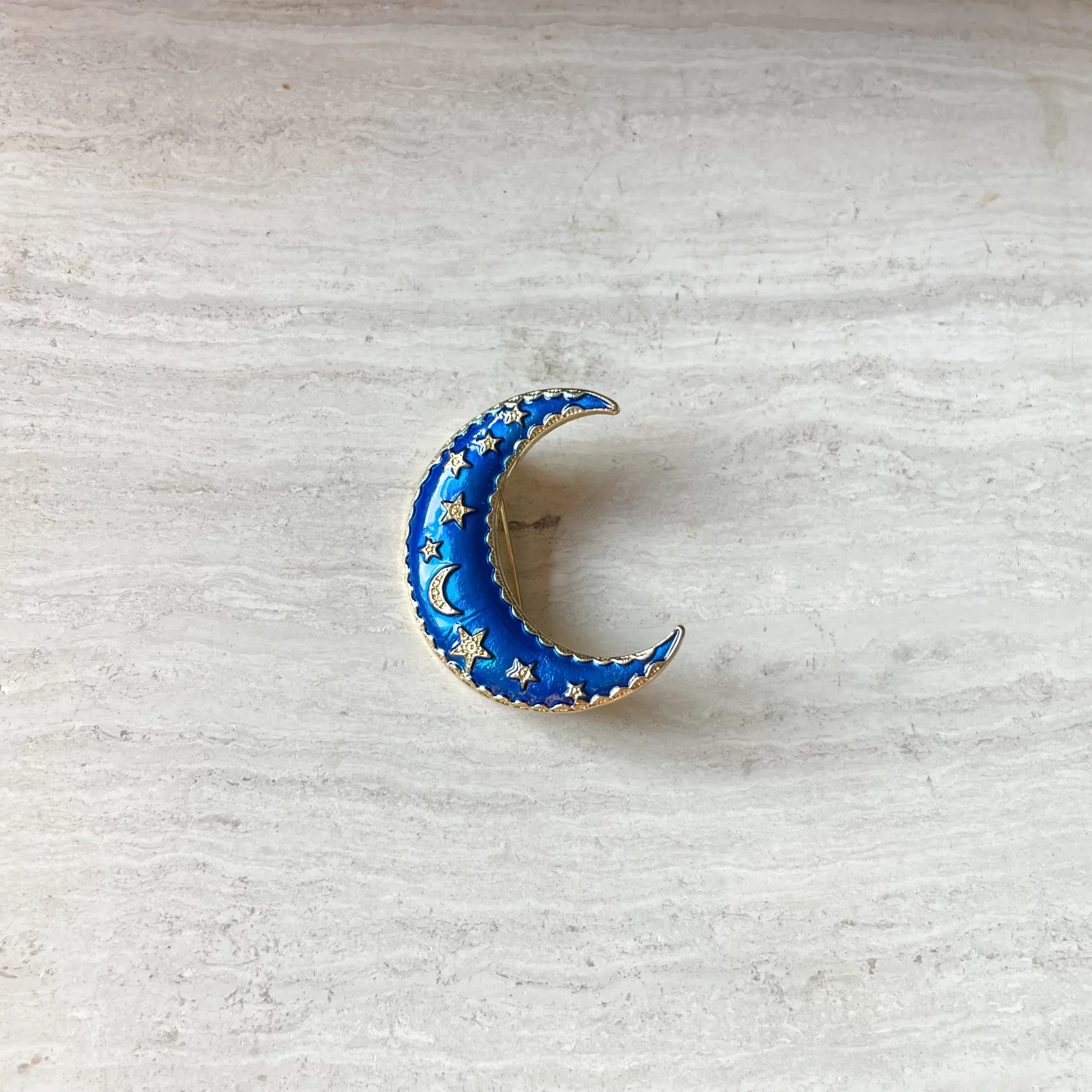 Maan broche - Afbeelding 3