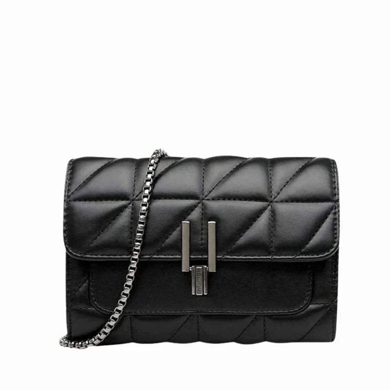 Midnight Luxe – Verfijnde Crossbody met Kettingdetail - Afbeelding 2