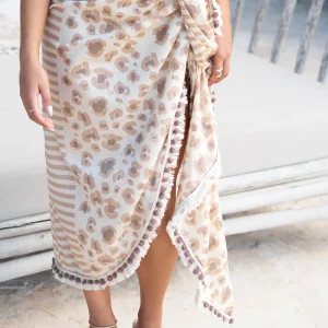 Scarf/ Pareo Impresion Leopard