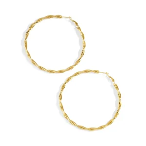 Twisted hoops XL