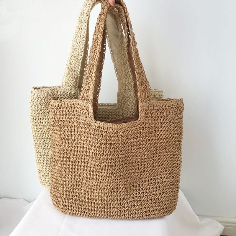 Gevlochten Tote Bag – Licht, Ruim & Zomers van Karakter - Afbeelding 6