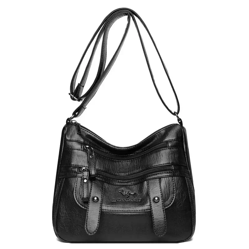 Vintage Look Schoudertas Dames – Tijdloos & Comfortabel - Afbeelding 6